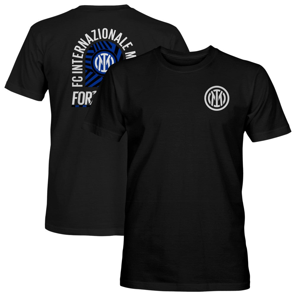 Inter Milan 1863FC True To Glory Heavyweight T-Shirt -  Black