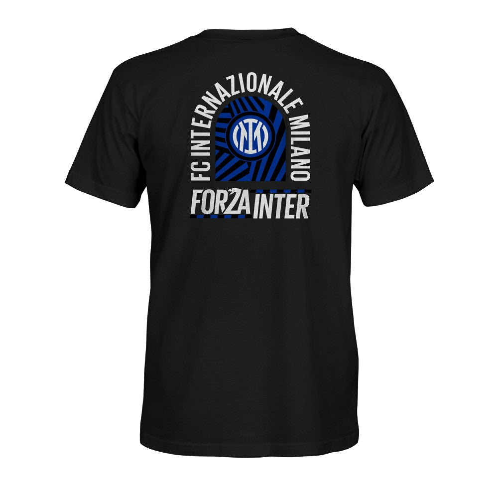Inter Milan 1863FC True To Glory Heavyweight T-Shirt -  Black