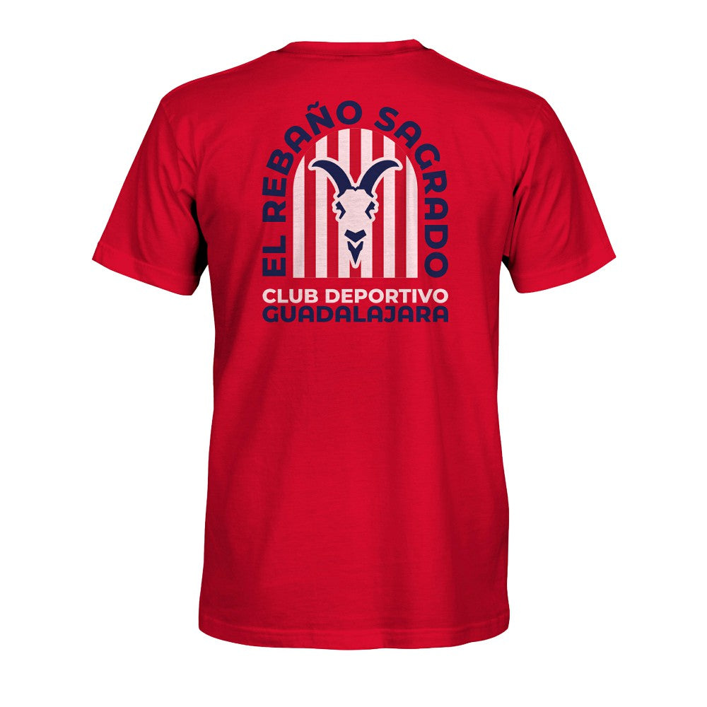 Chivas 1863FC True To Glory Heavyweight T-Shirt -  Red