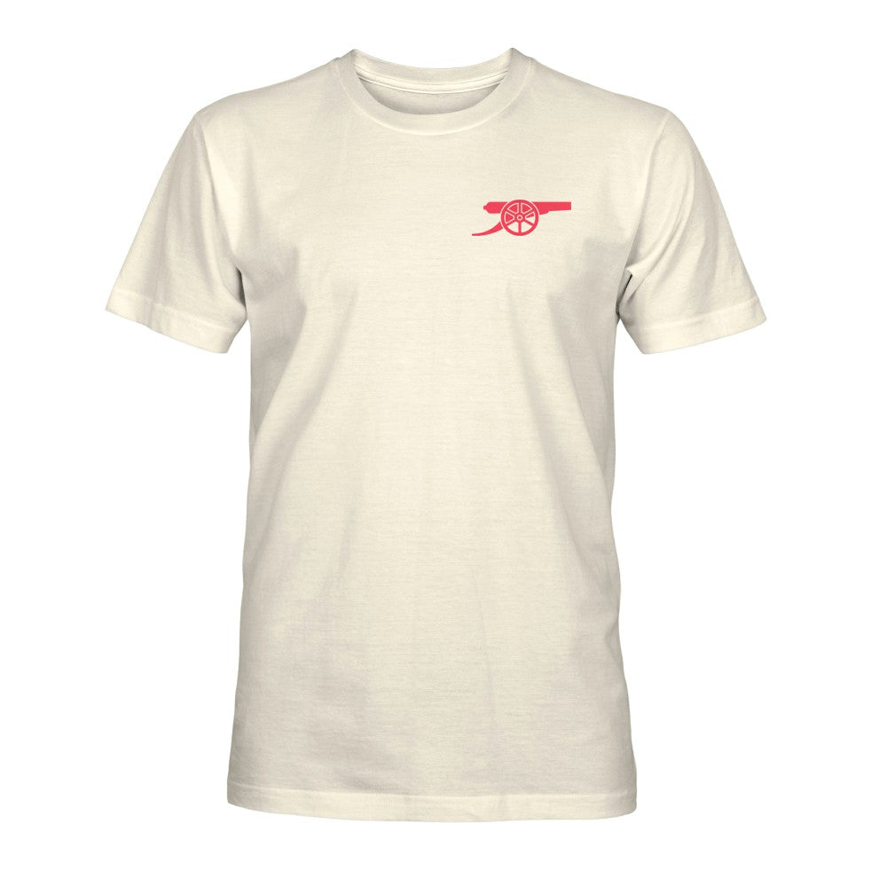 Arsenal 1863FC Emblem Heavyweight T-Shirt -  Cream