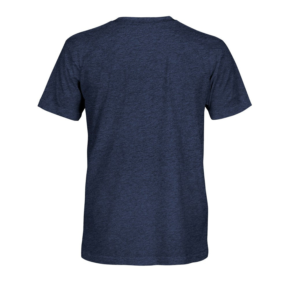 Spain National Team 1863FC Color Badge Tri-Blend T-Shirt -  Navy