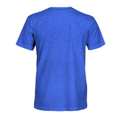 Real Madrid 1863FC Team Arch Vintage Tri-Blend T-Shirt -  Blue