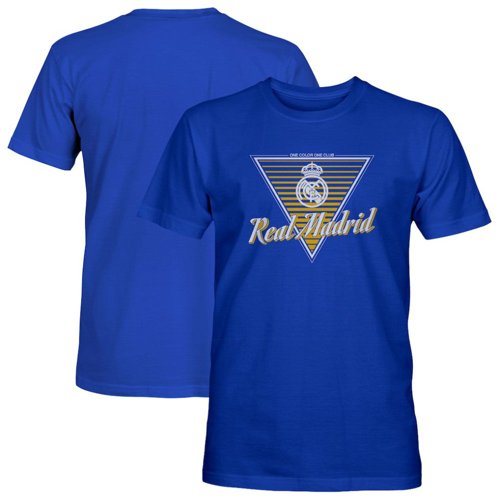 Real Madrid 1863FC Triangle Cotton T-Shirt -  Blue