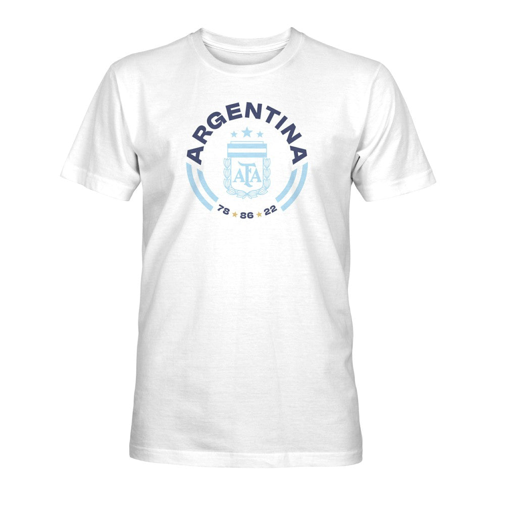 Argentina National Team 1863FC Established Location T-Shirt -  White