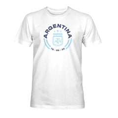 Argentina National Team 1863FC Established Location T-Shirt -  White