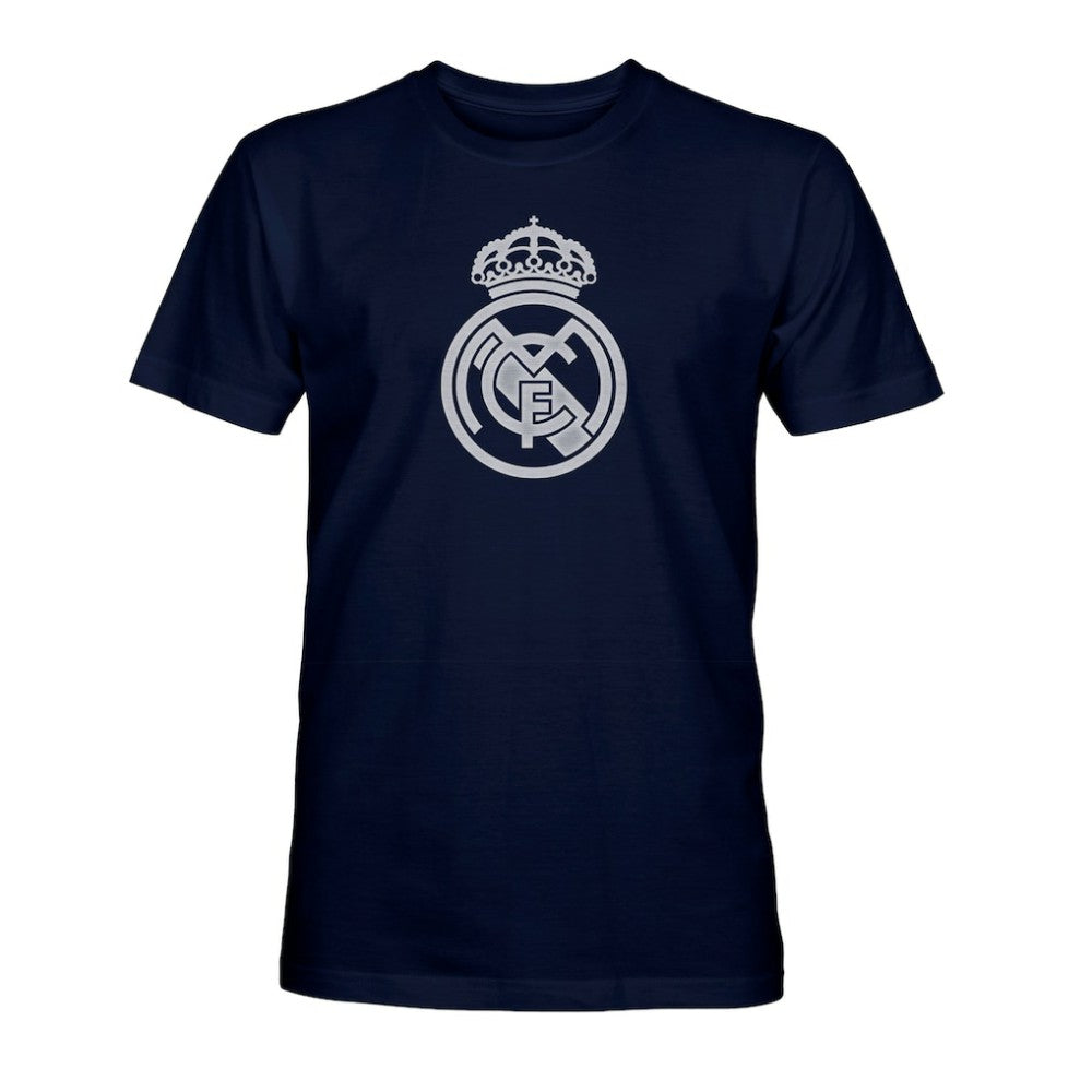 Real Madrid 1863FC Mono Badge T-Shirt -  Navy