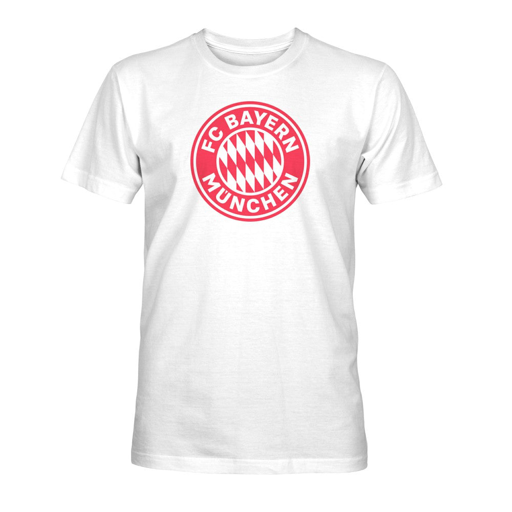 Bayern Munich 1863FC Mono Badge T-Shirt -  White