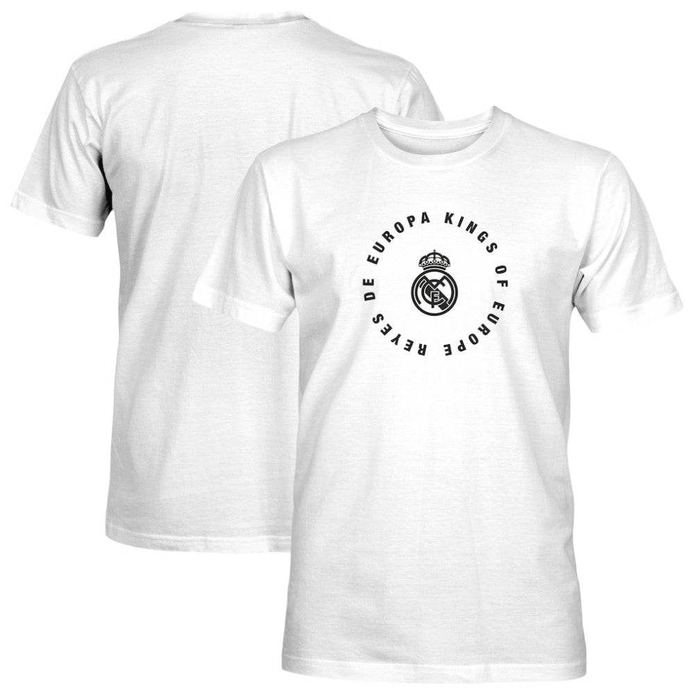 Real Madrid 1863FC Circle Cotton T-Shirt -  White