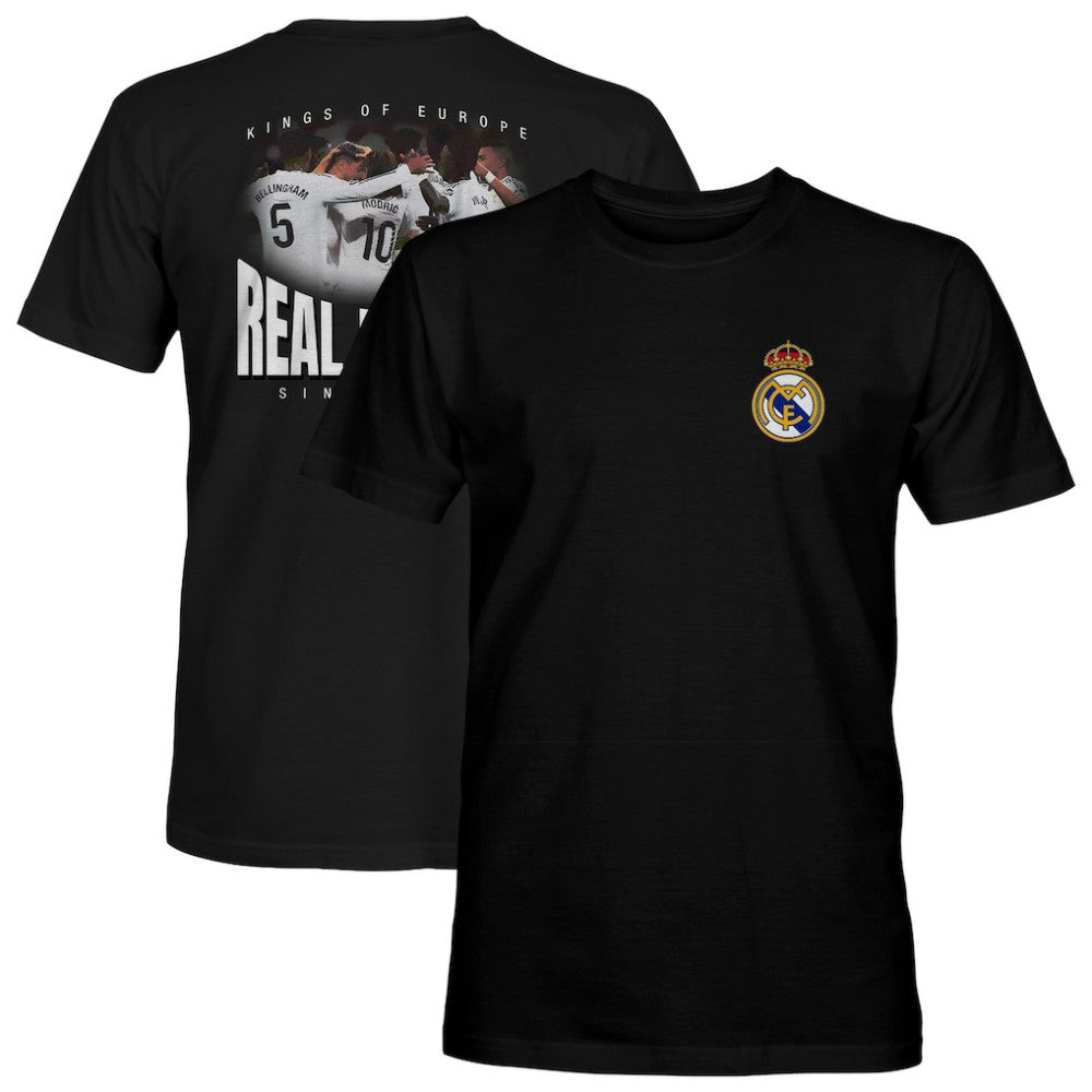 Real Madrid 1863FC Kings Heavyweight T-Shirt -  Black