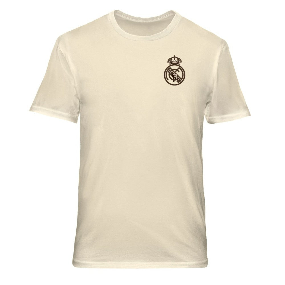Real Madrid 1863FC Vintage Soft Wash T-Shirt -  Cream