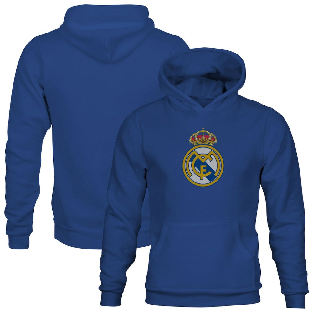 Real Madrid 1863FC Youth Color Badge Fleece Hoodie -  Blue