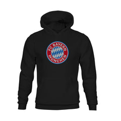 Bayern Munich 1863FC Youth Color Badge Fleece Hoodie -  Black