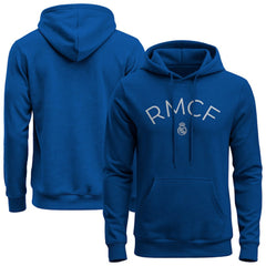 Real Madrid 1863FC Wordmark Fleece Hoodie -  Blue