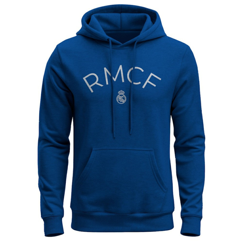 Real Madrid 1863FC Wordmark Fleece Hoodie -  Blue