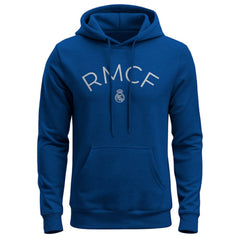 Real Madrid 1863FC Wordmark Fleece Hoodie -  Blue