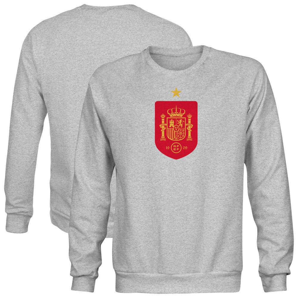 Spain National Team 1863FC Color Badge Sweatshirt -  Gray