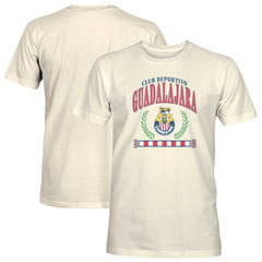Chivas 1863FC Retro Stripes T-Shirt -  Cream