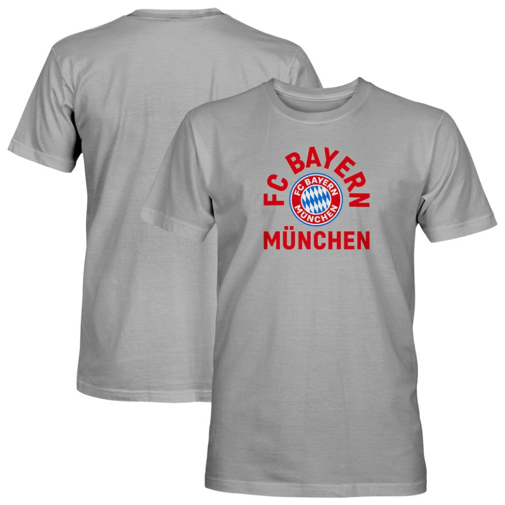 Bayern Munich 1863FC Team Arch T-Shirt -  Gray