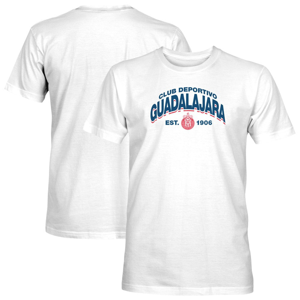 Chivas 1863FC Team Arch T-Shirt -  White