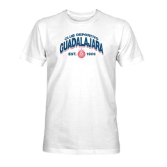 Chivas 1863FC Team Arch T-Shirt -  White