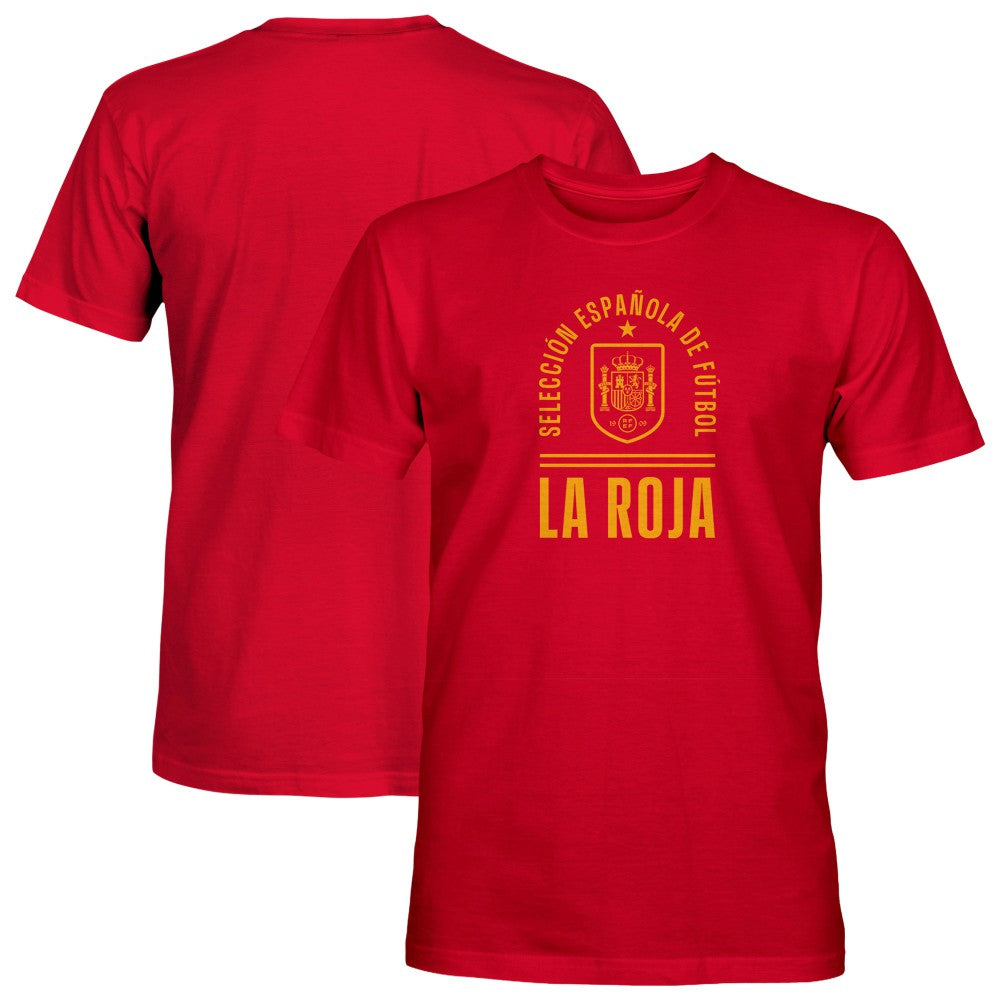 Spain National Team 1863FC Team Arch T-Shirt -  Red