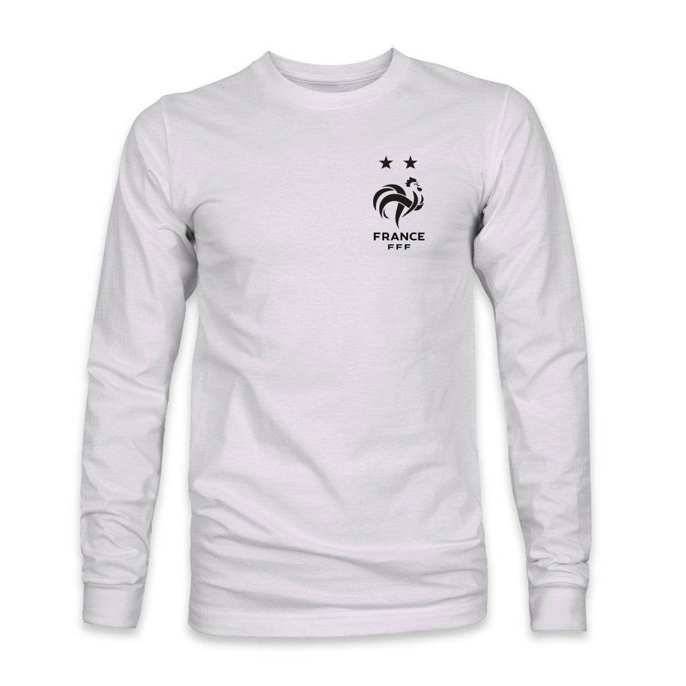 France National Team 1863FC Platinum Touch Long Sleeve T-Shirt -  Gray