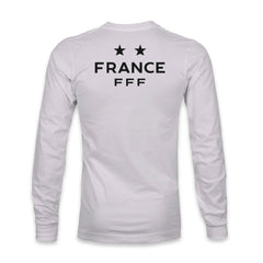 France National Team 1863FC Platinum Touch Long Sleeve T-Shirt -  Gray