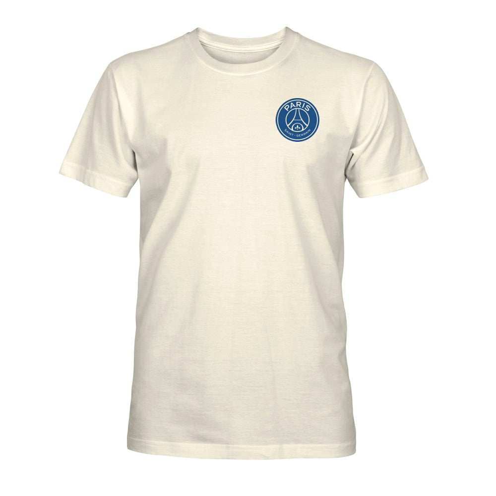Paris Saint-Germain 1863FC Big Logo Heavyweight T-Shirt -  Cream