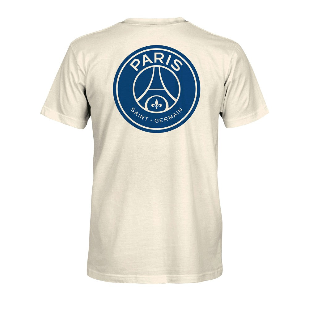 Paris Saint-Germain 1863FC Big Logo Heavyweight T-Shirt -  Cream