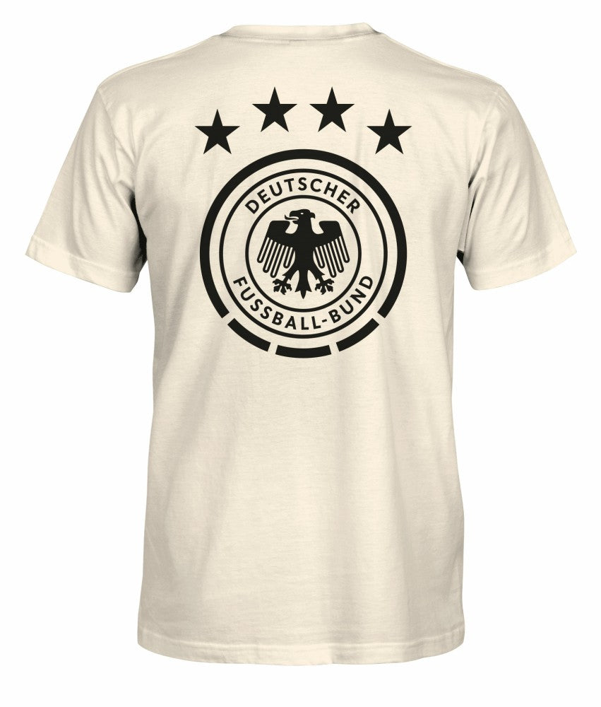 Germany National Team 1863FC Big Logo Heavyweight T-Shirt -  Cream