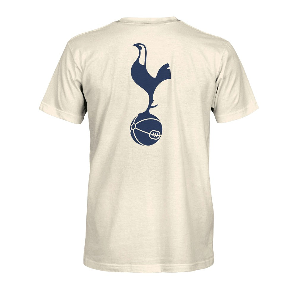 Tottenham Hotspur 1863FC Big Logo Heavyweight T-Shirt -  Cream