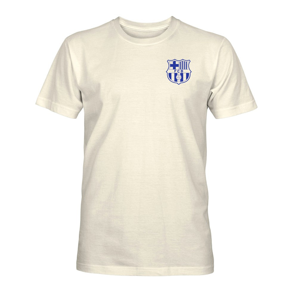 Barcelona 1863FC Big Logo Heavyweight T-Shirt -  Cream
