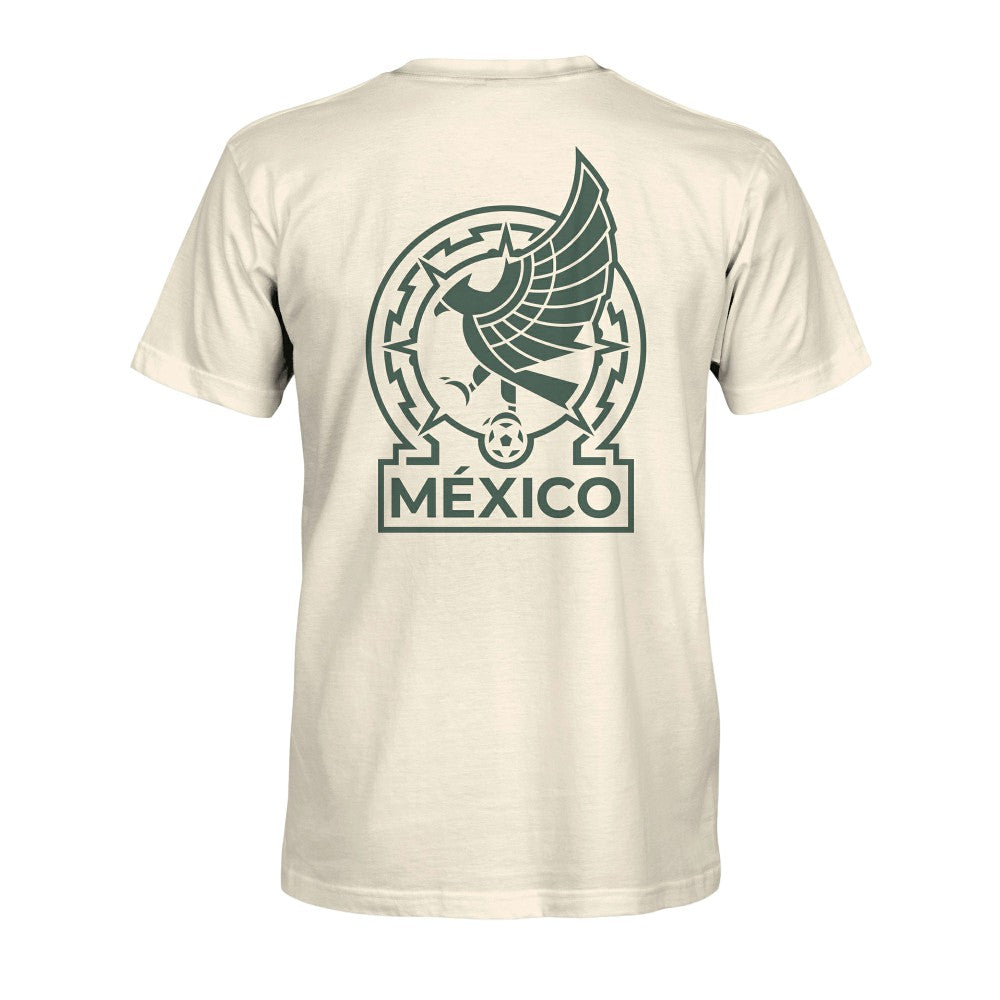Mexico National Team 1863FC Big Logo Heavyweight T-Shirt -  Cream