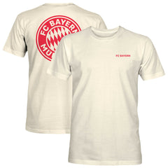 Bayern Munich 1863FC Big Logo Heavyweight T-Shirt -  Cream