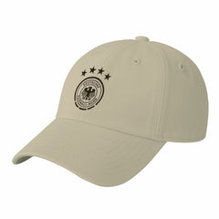 Germany National Team 1863FC Retro Badge Crew Adjustable Hat -  Cream