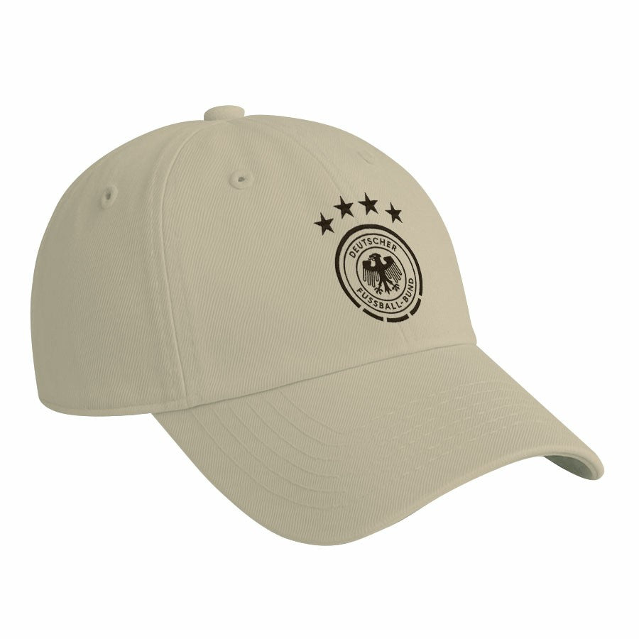 Germany National Team 1863FC Retro Badge Crew Adjustable Hat -  Cream