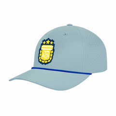 Argentina National Team 1863FC Color Badge Airflow Adjustable Hat -  Light Blue