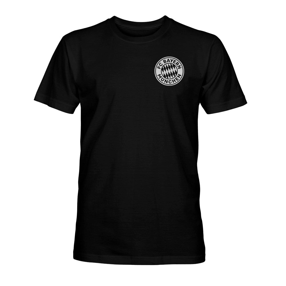 Bayern Munich 1863FC Large Logo Heavyweight T-Shirt -  Black
