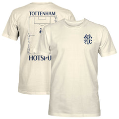 Tottenham Hotspur 1863FC Own the Pitch Heavyweight T-Shirt -  Cream