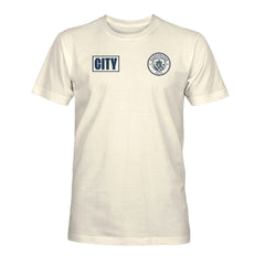 Manchester City 1863FC Own the Pitch Heavyweight T-Shirt -  Cream
