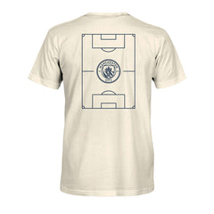 Manchester City 1863FC Own the Pitch Heavyweight T-Shirt -  Cream