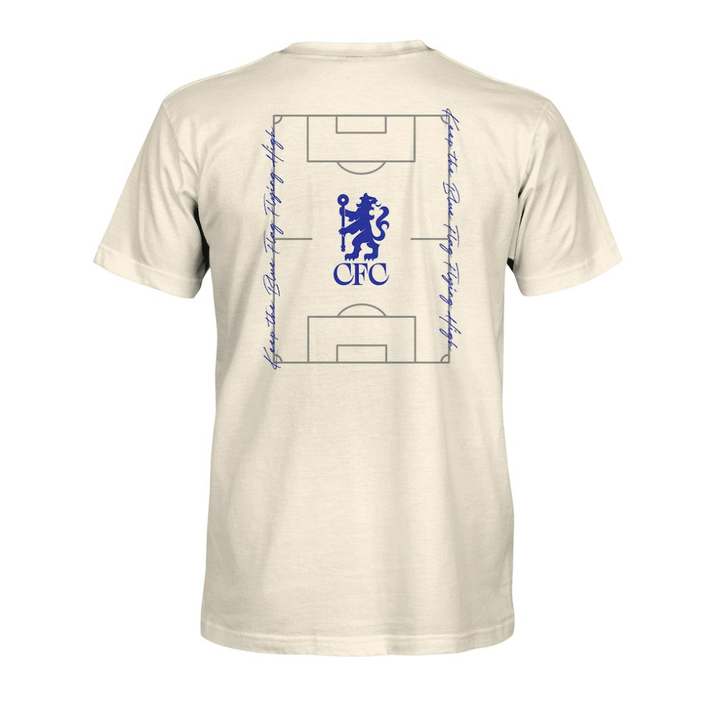 Chelsea 1863FC Own the Pitch Heavyweight T-Shirt -  Cream