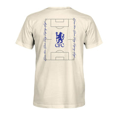Chelsea 1863FC Own the Pitch Heavyweight T-Shirt -  Cream