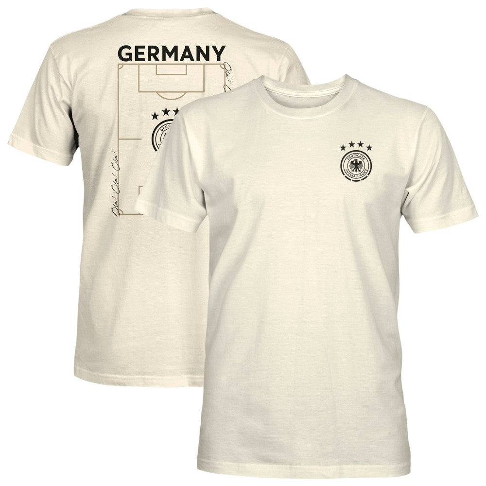 Germany National Team 1863FC Own the Pitch Heavyweight T-Shirt -  Cream