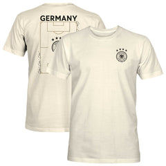Germany National Team 1863FC Own the Pitch Heavyweight T-Shirt -  Cream