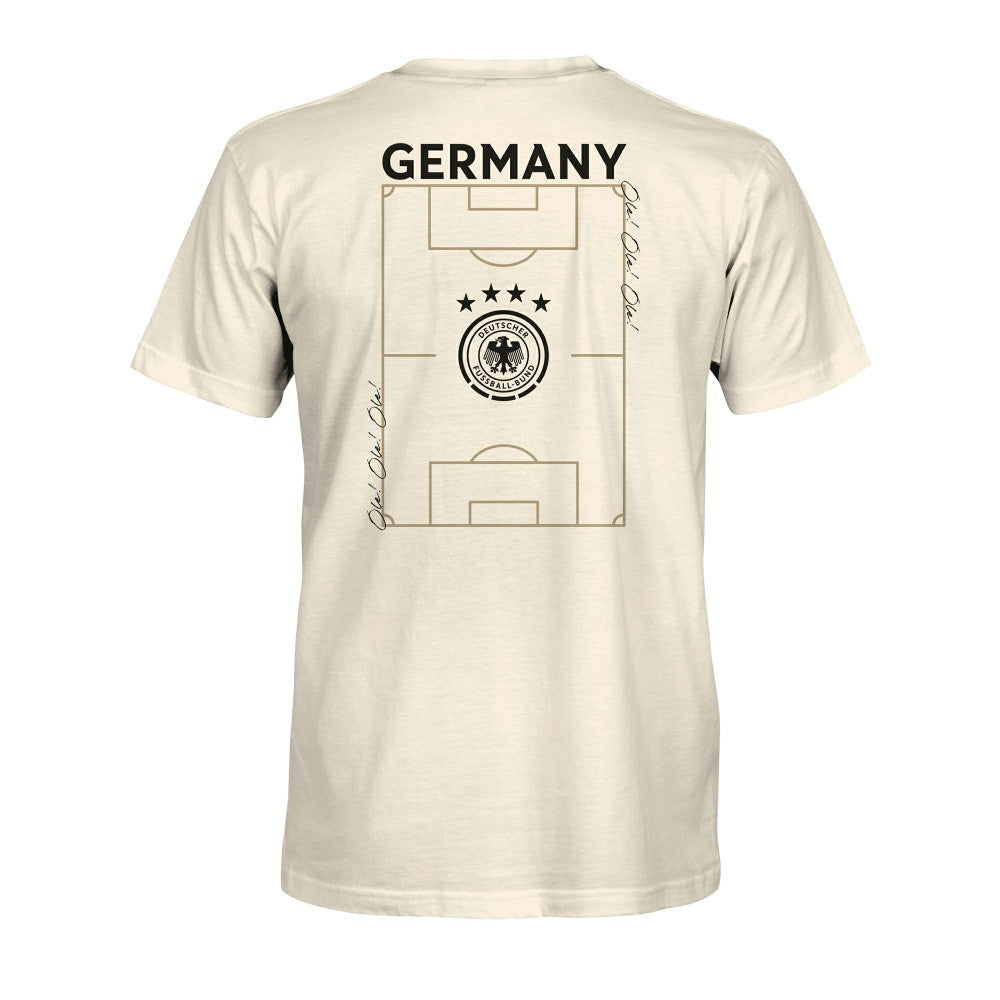 Germany National Team 1863FC Own the Pitch Heavyweight T-Shirt -  Cream