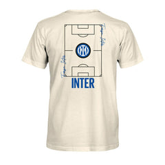 Inter Milan 1863FC Own the Pitch Heavyweight T-Shirt -  Cream