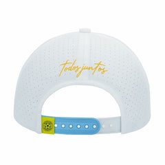 Argentina National Team 1863FC Mono Badge High Point Adjustable Hat -  White
