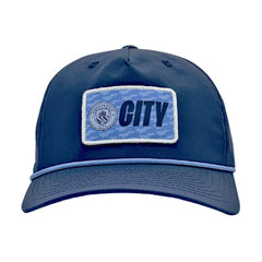 Manchester City 1863FC Color Badge Caddy Adjustable Hat -  Navy