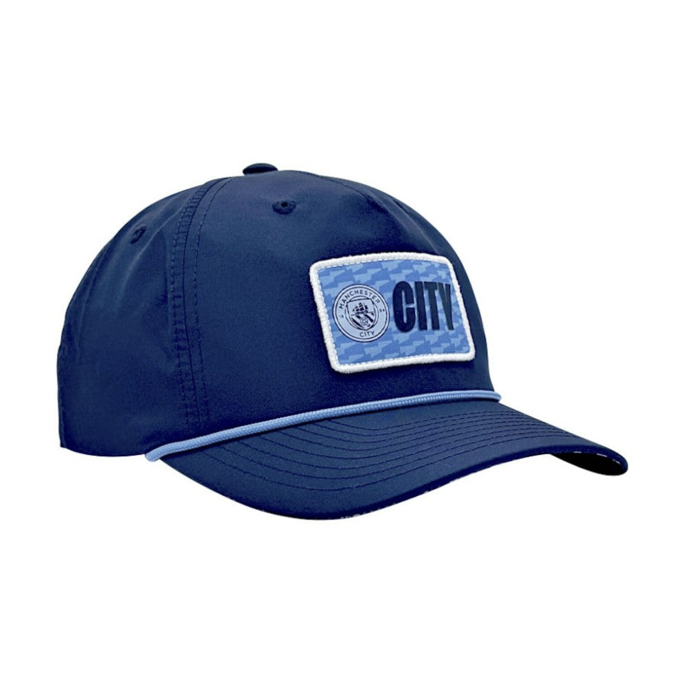 Manchester City 1863FC Color Badge Caddy Adjustable Hat -  Navy